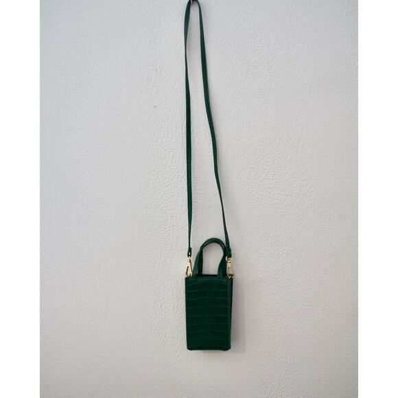 Emerald Green mini bag/ phone bag by Siizu - Picture 2 of 7